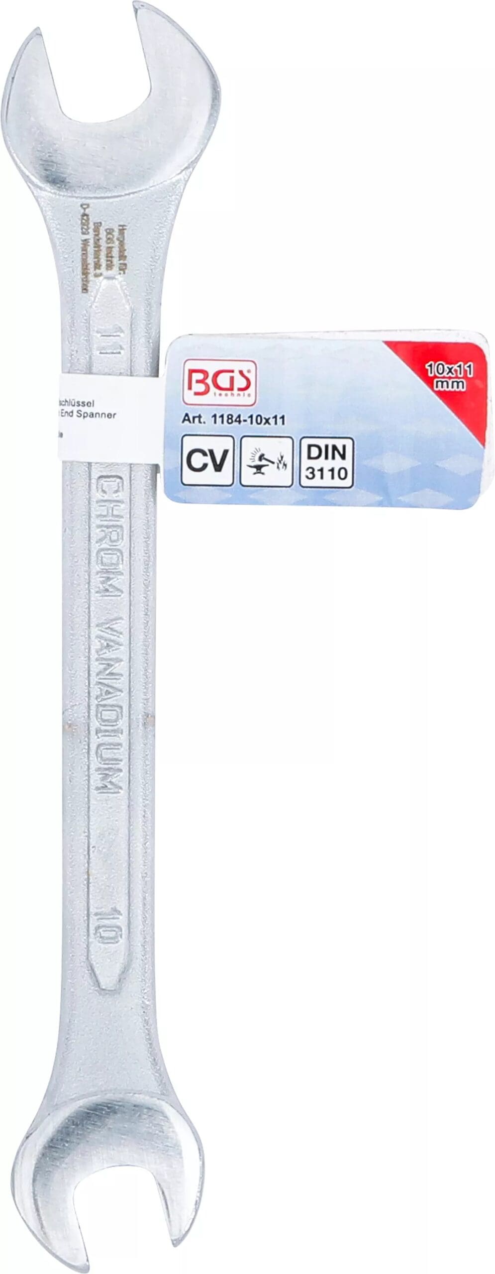 BGS technic Clé plate | 10 x 11 mm BGS technic Clé plate | 10 x 11 mm