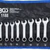 BGS technic Jeu de clés mixtes | extra courtes | 10 - 19 mm | 10 pièces