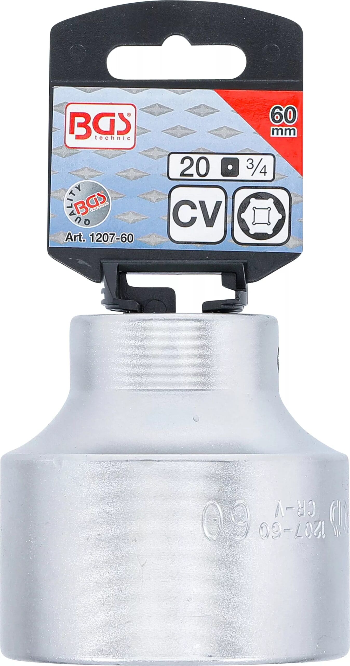 six pans | 20 mm (3/4") | 60 mm six pans | 20 mm (3/4") | 60 mm