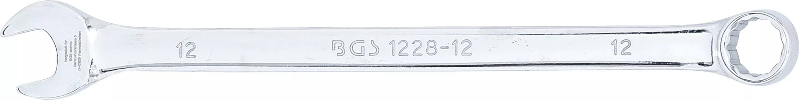 BGS technic Clé mixte | extra longue | 12 mm BGS technic Clé mixte | extra longue | 12 mm