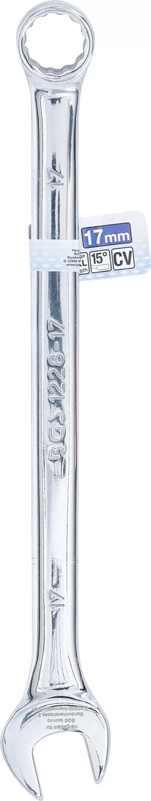 BGS technic Clé mixte | extra longues | 17 mm BGS technic Clé mixte | extra longues | 17 mm