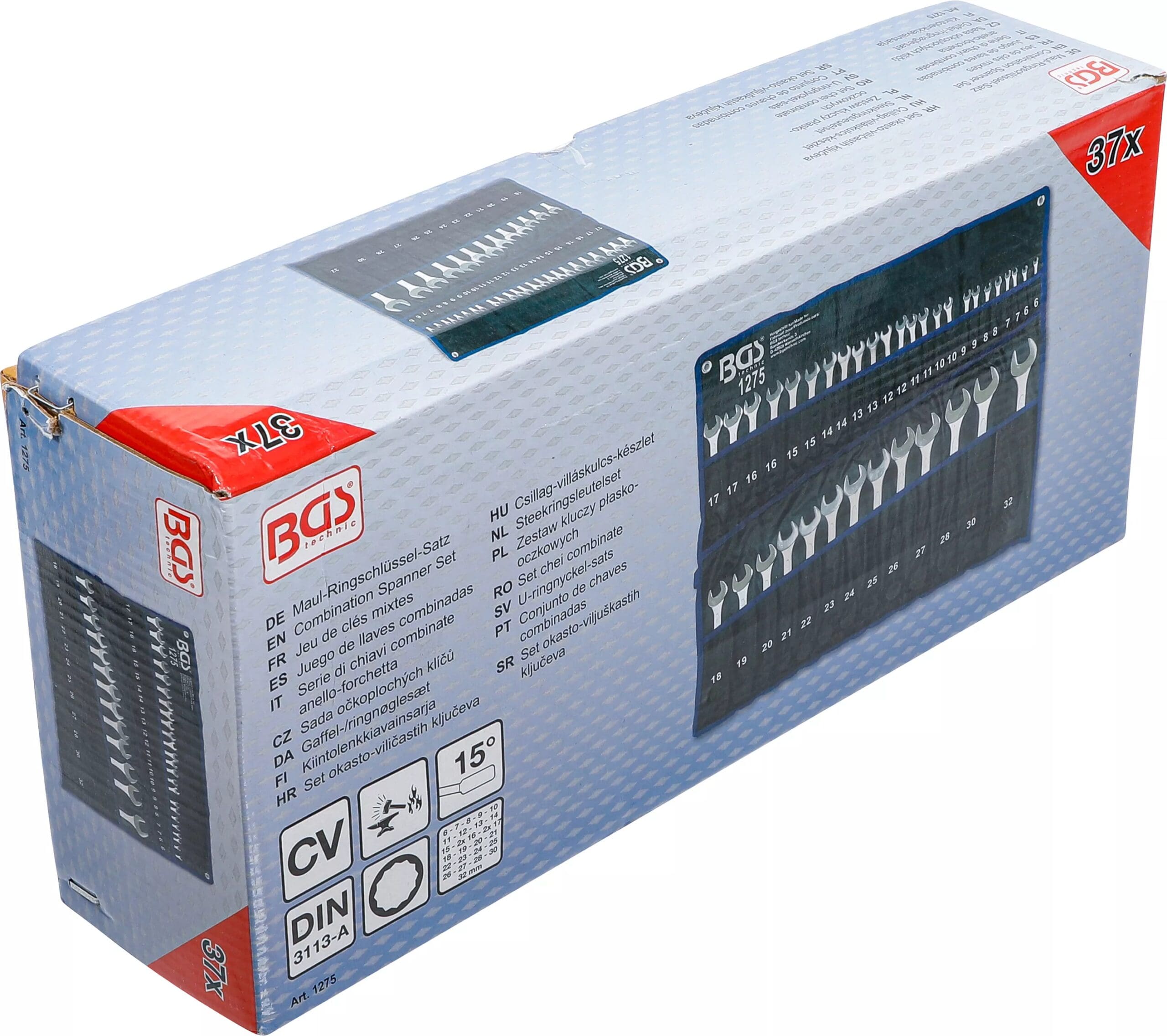 BGS technic Jeu de clés mixtes | 6 - 32 mm | 37 pièces BGS technic Jeu de clés mixtes | 6 - 32 mm | 37 pièces