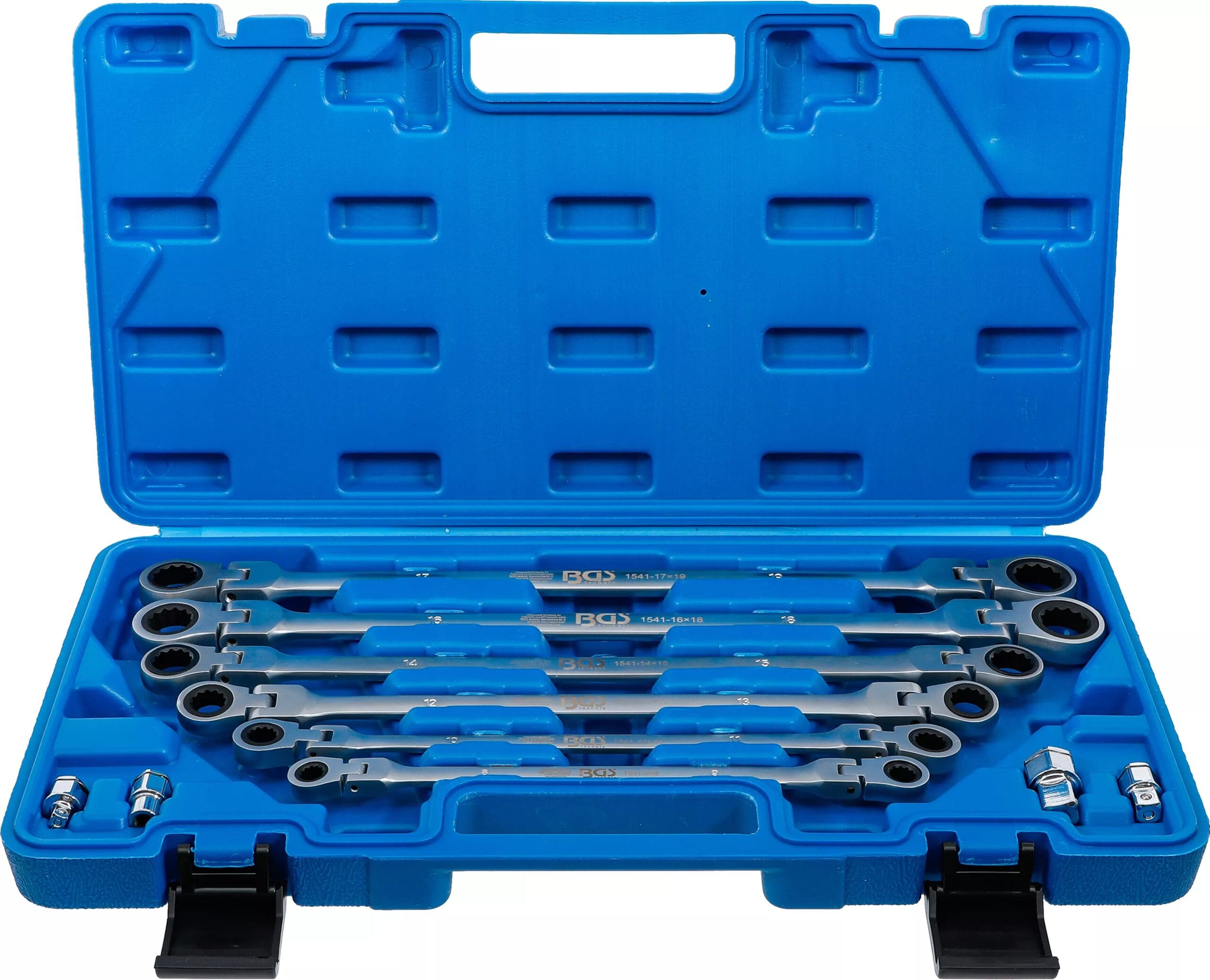 BGS technic Jeu de clés à oeil à cliquet | 8 - 19 mm | 10 pièces