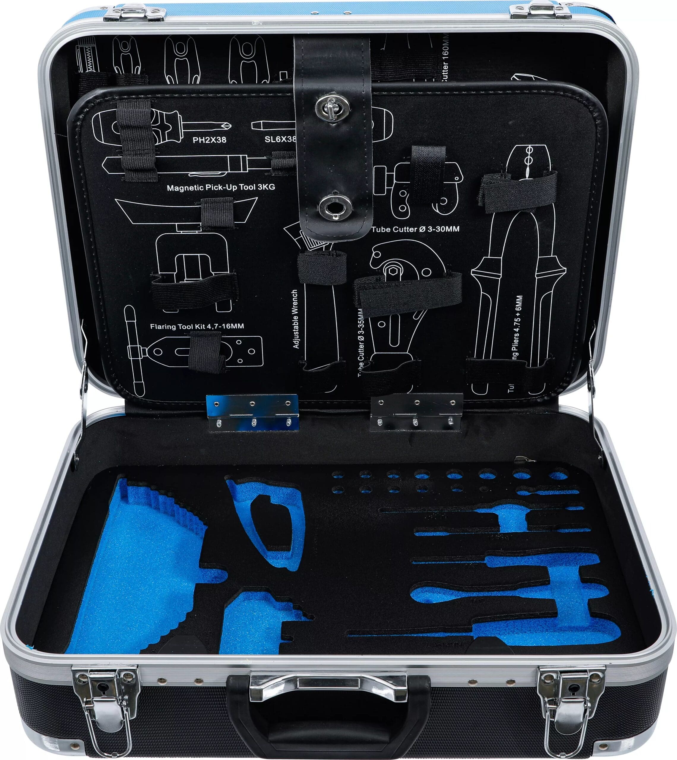 BGS technic Valise vide en plastique ABS pour art. 15504 BGS technic Valise vide en plastique ABS pour art. 15504