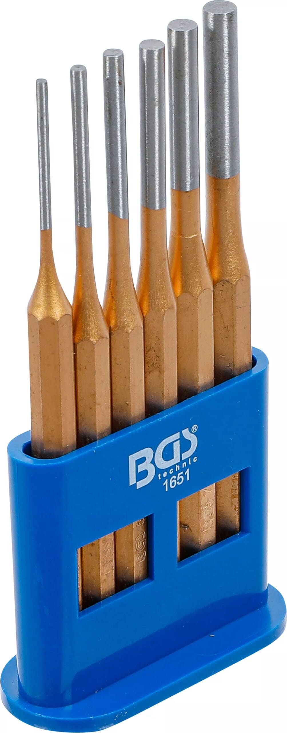BGS technic Jeu de chasse-goupilles | 150 mm | 3 - 8 mm | 6 pièces