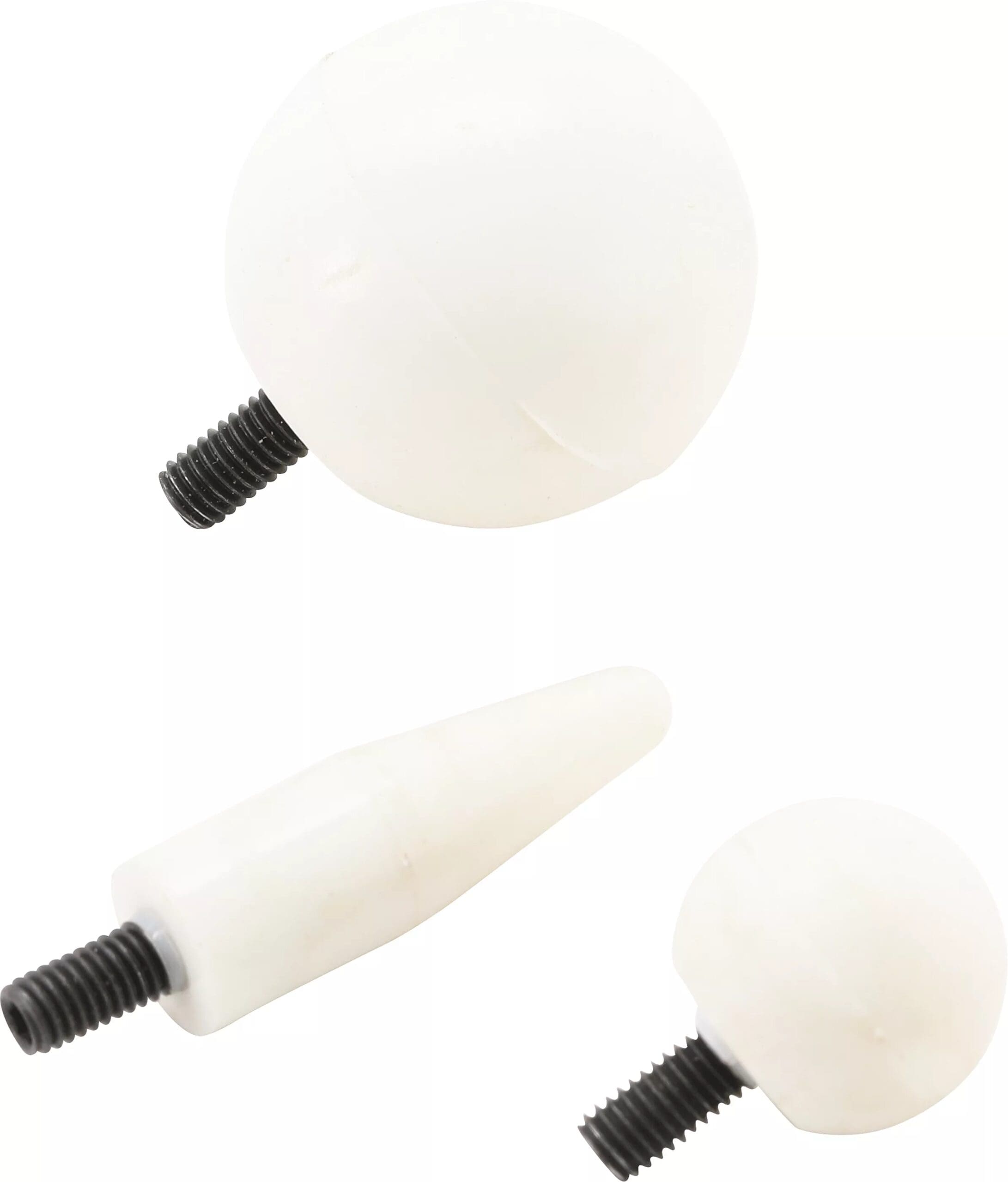 BGS technic Jeu de têtes de rechange plastiques pour outil de débosselage | M5 x 0