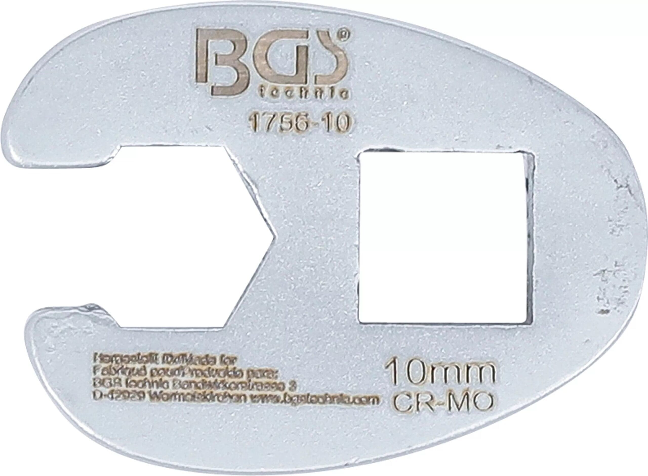 BGS technic Clé col de cygne | 10 mm (3/8) | 10 mm BGS technic Clé col de cygne | 10 mm (3/8) | 10 mm