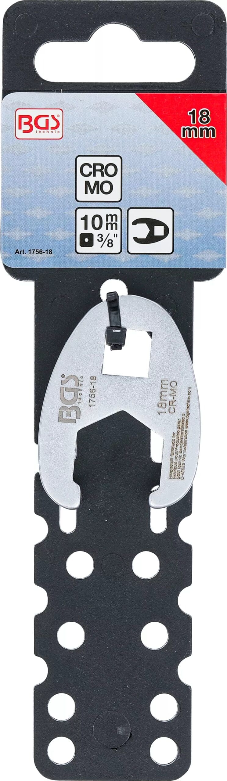 BGS technic Clé col de cygne | 10 mm (3/8) | 18 mm BGS technic Clé col de cygne | 10 mm (3/8) | 18 mm