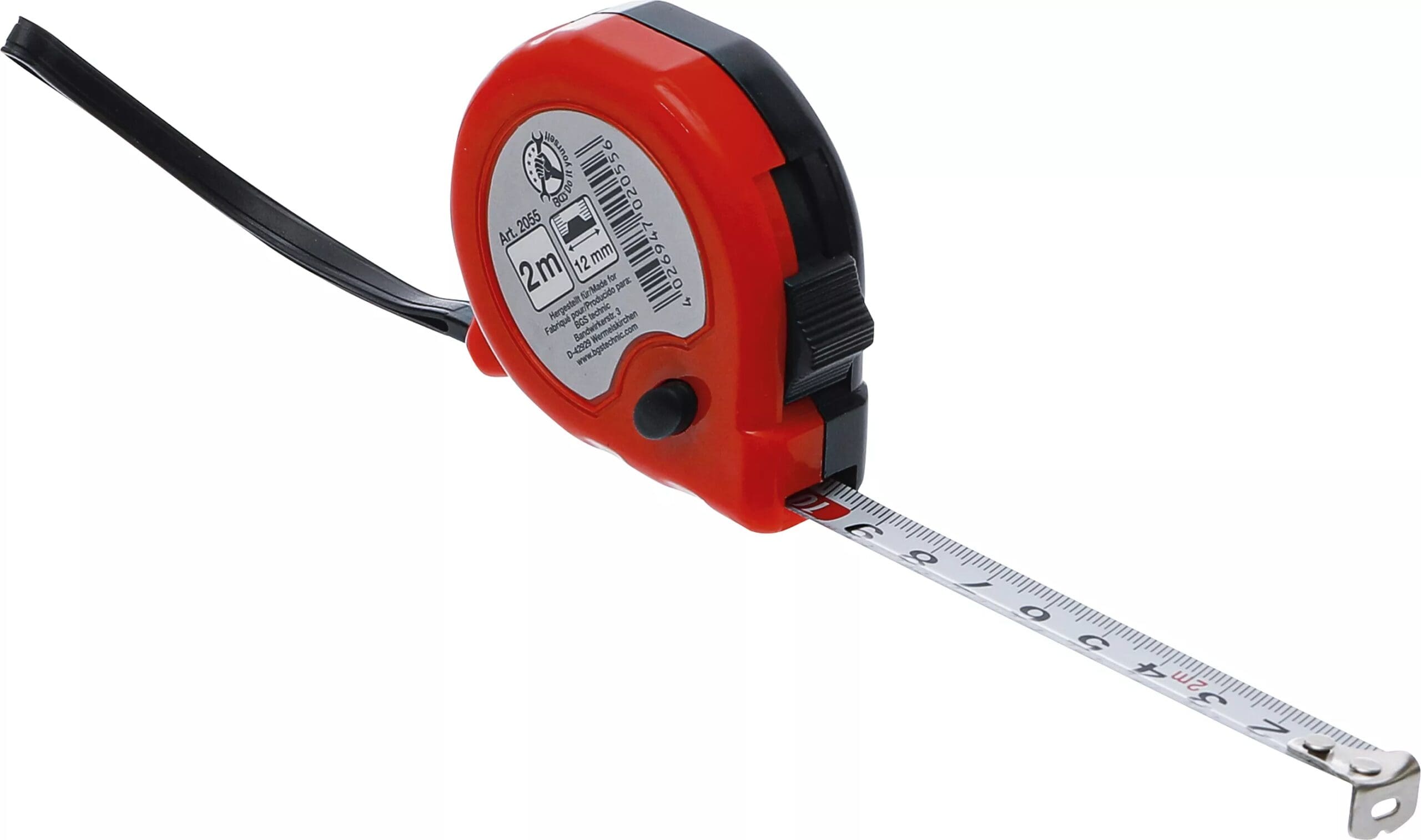BGS technic Mètre ruban | 12 mm x 2 m