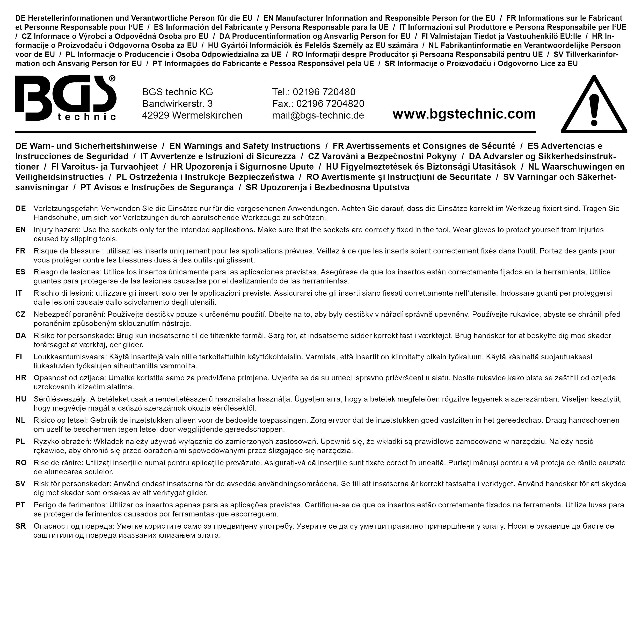 BGS technic Jeux de douilles articulées | 10 mm (3/8") | 10 - 19 mm | 10 pièces BGS technic Jeux de douilles articulées | 10 mm (3/8") | 10 - 19 mm | 10 pièces