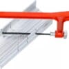 BGS technic Arc de scie en aluminium | y compris boîte à onglets et lame de scie | 150 mm