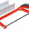 BGS technic Arc de scie en aluminium | y compris boîte à onglets et lame de scie | 150 mm
