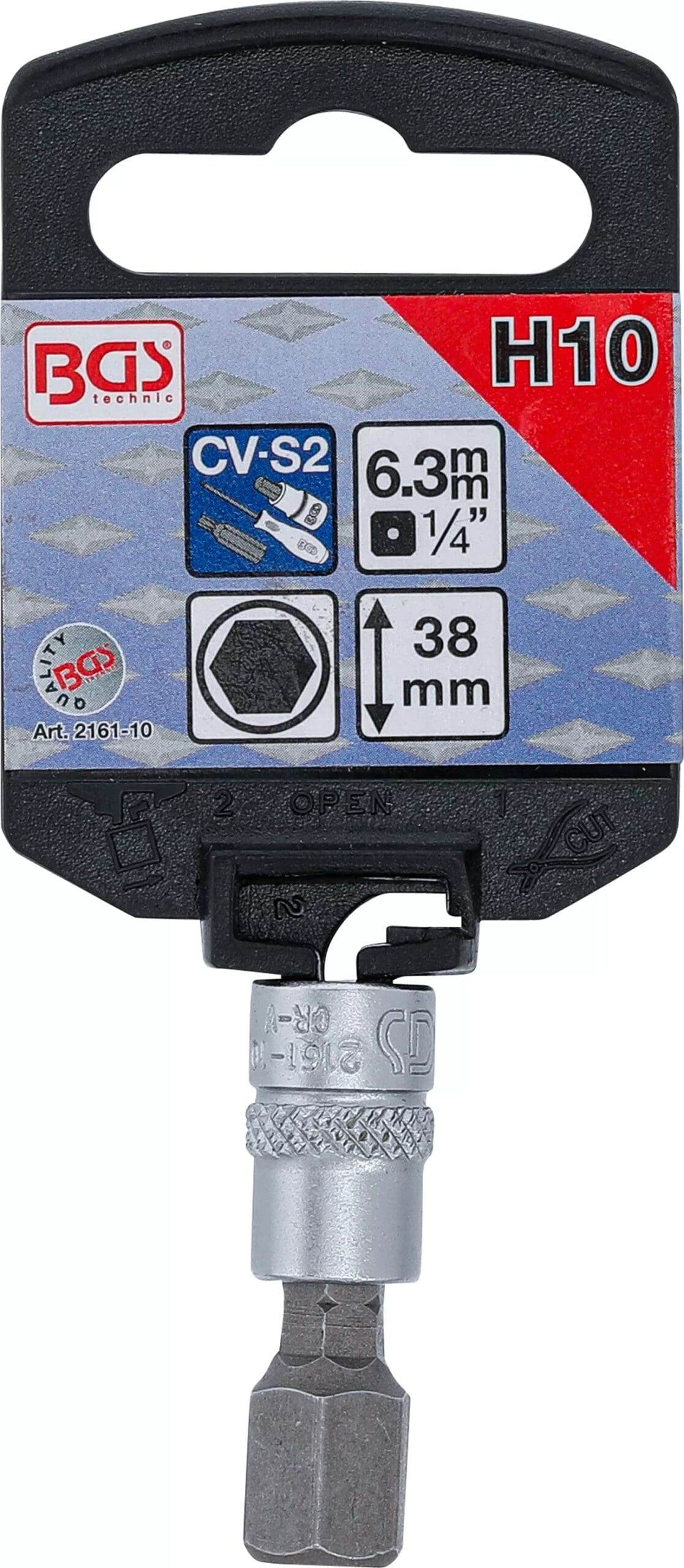 3 mm (1/4") | six pans intérieurs 10 mm 3 mm (1/4") | six pans intérieurs 10 mm