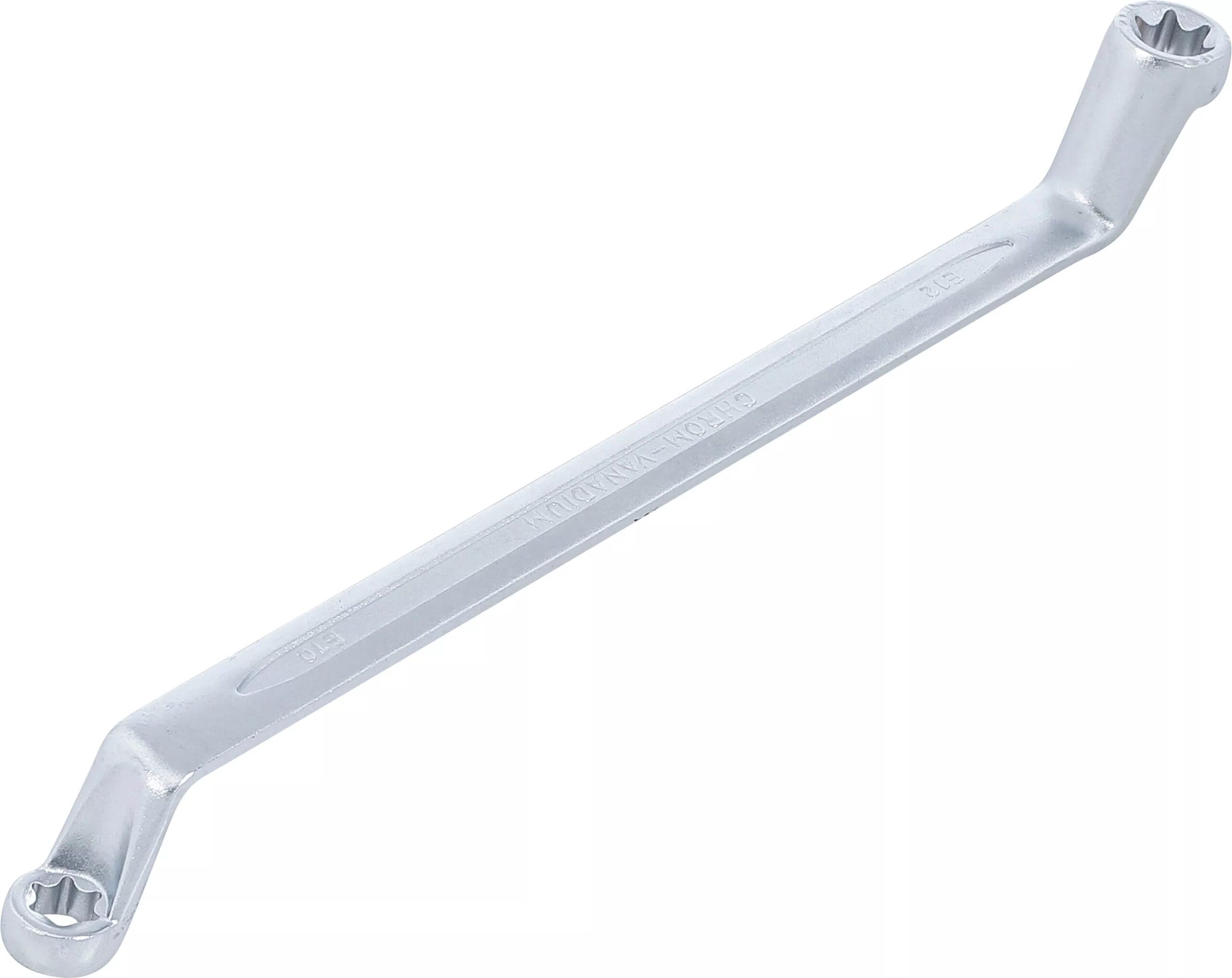 BGS technic Clé polygonales double embouts avec têtes polygonales profil E | coudées | E10 x E12