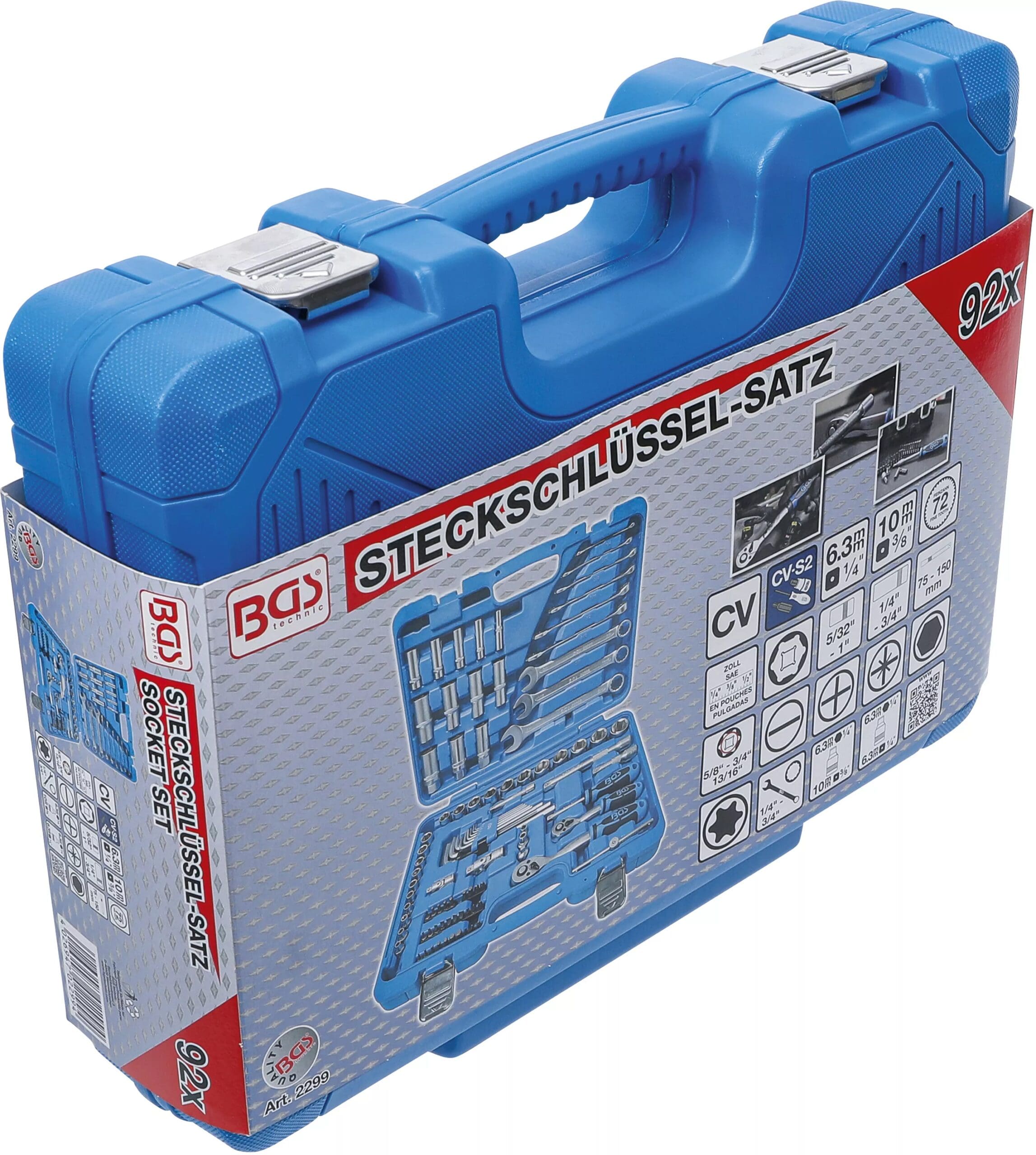 3 mm (1/4") / 10 mm (3/8") | pouces | 92 pièces 3 mm (1/4") / 10 mm (3/8") | pouces | 92 pièces