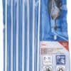 BGS technic Jeu de tournevis avec lames échangeables | Profil T (pour Torx) / profil T (pour Torx) avec perçage | 8 pièces