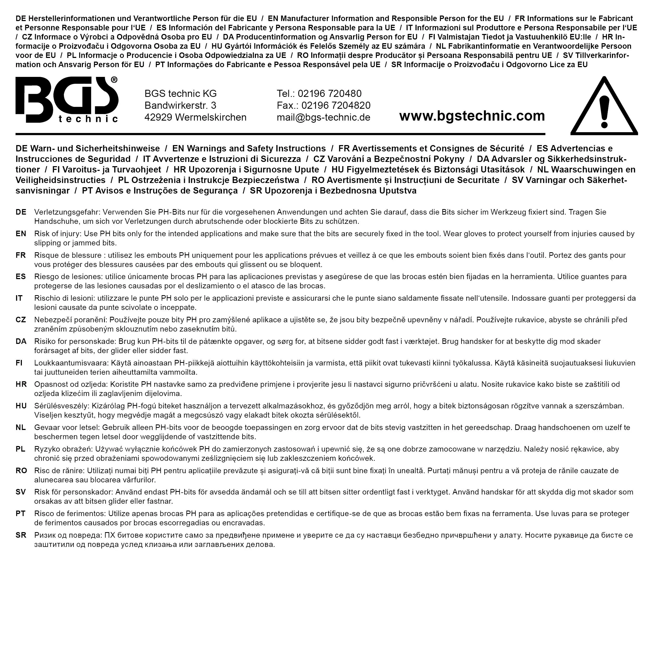 BGS technic Douille à embouts | 6 BGS technic Douille à embouts | 6