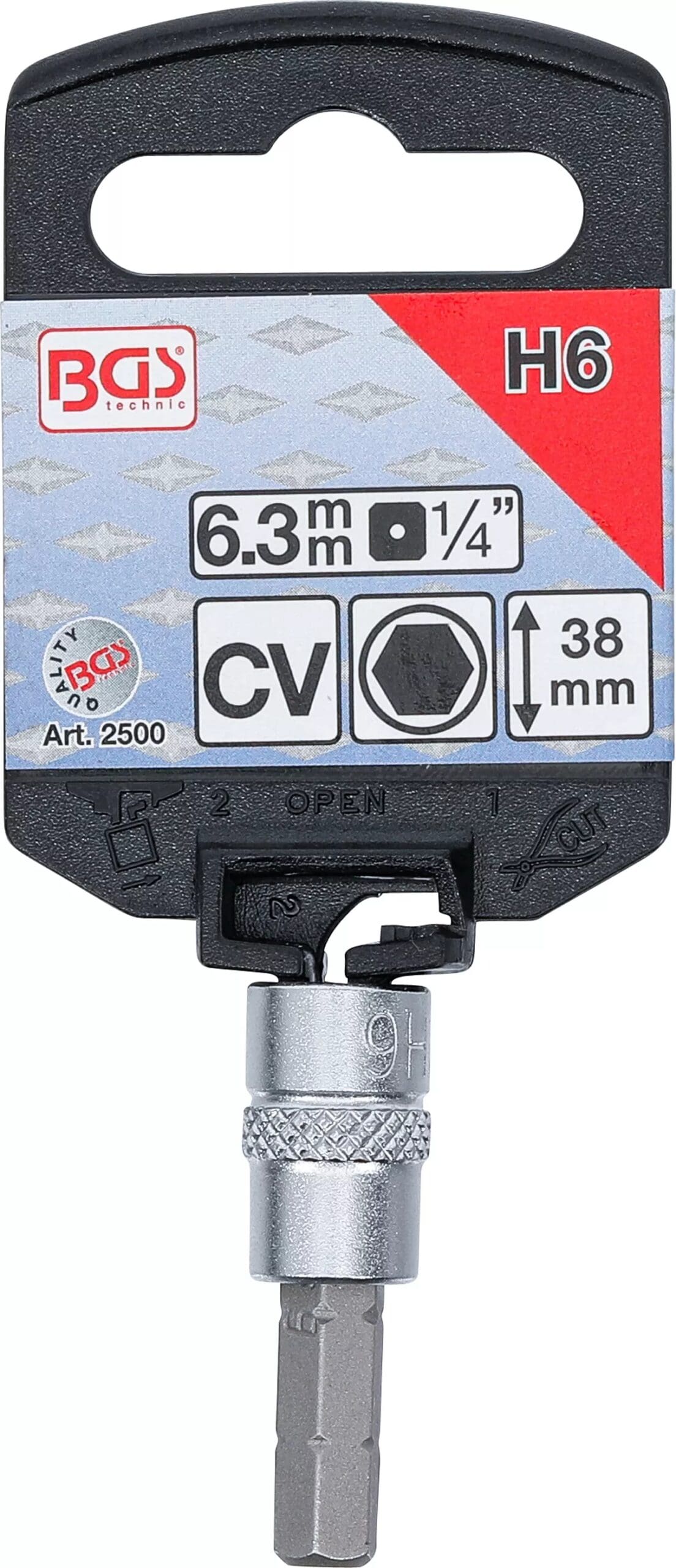 3 mm (1/4") | six pans intérieurs 6 mm 3 mm (1/4") | six pans intérieurs 6 mm