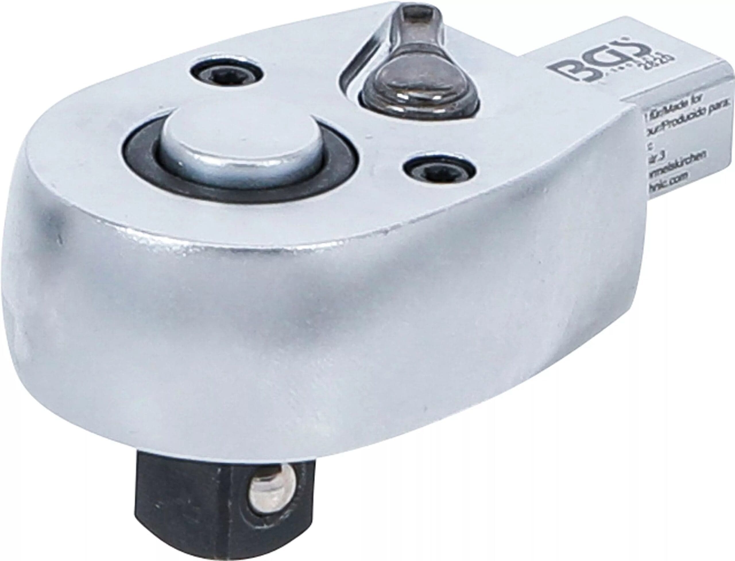 BGS technic Cliquet réversible enfichable | 10 mm (3/8") | Empreinte 9 x 12 mm