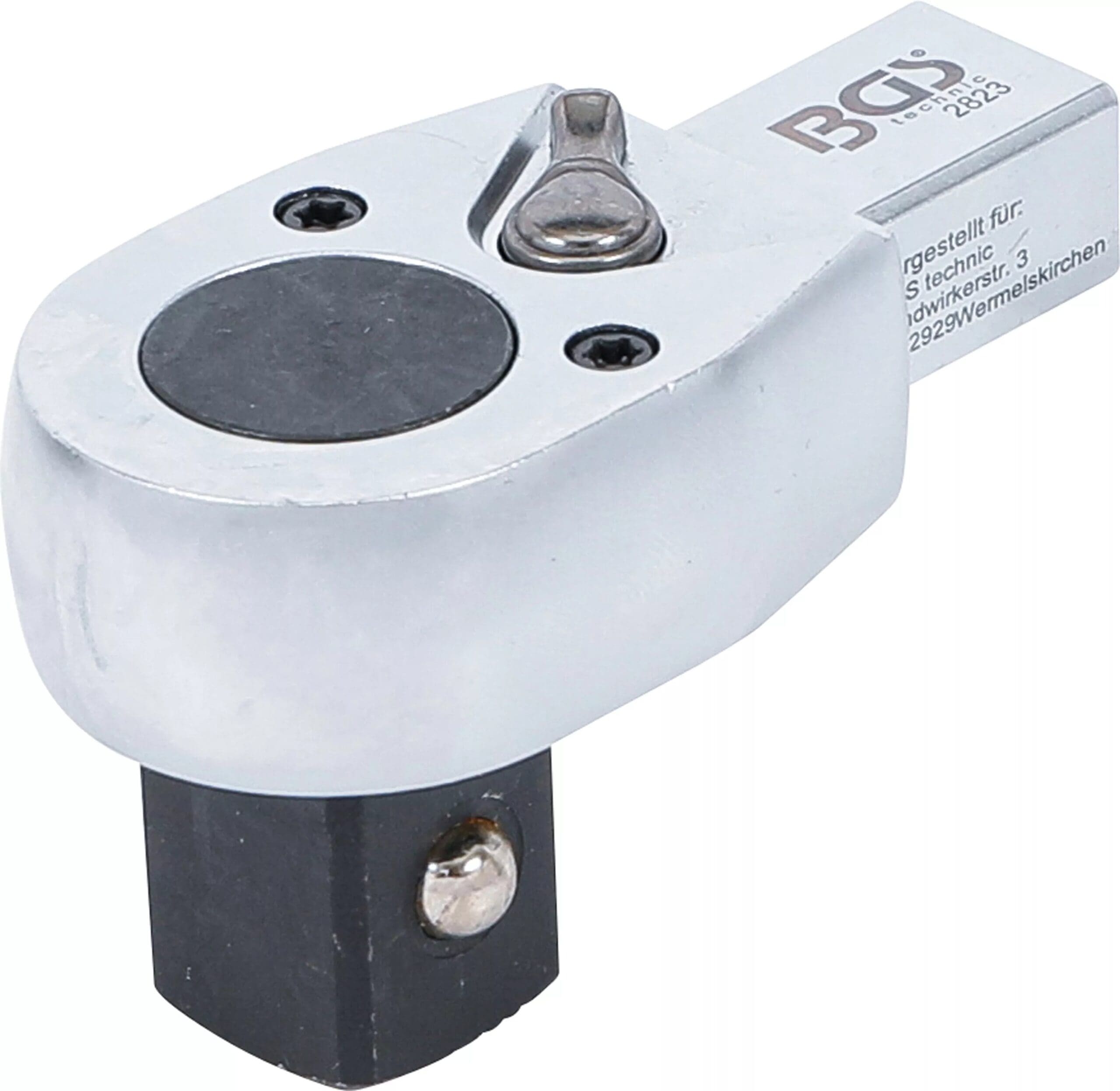 BGS technic Cliquet réversible enfichable | 20 mm (3/4") | Empreinte 14 x 18 mm