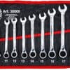 BGS technic Jeu de clés mixtes à cliquet | réversibles | 8 - 19 mm | 12 pièces