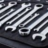 BGS technic Jeu de clés mixtes à cliquet | métriques + pouces | 22 pièces
