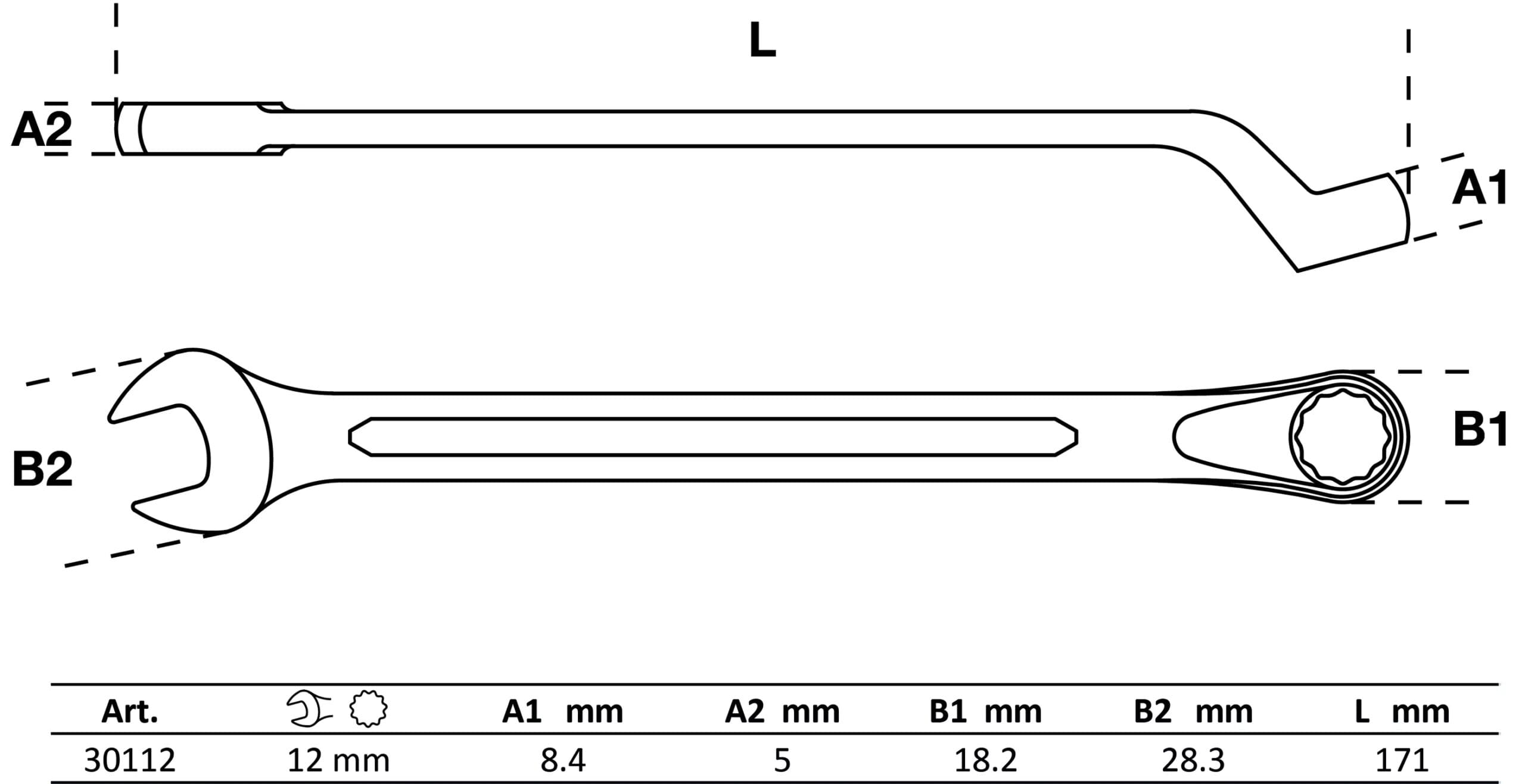 coudée | 12 mm coudée | 12 mm