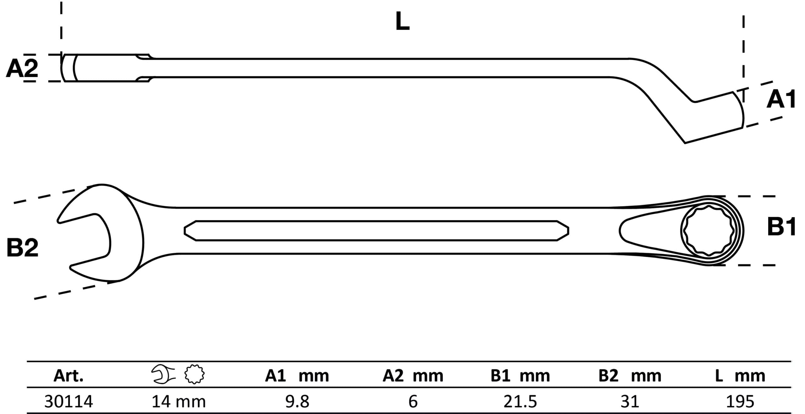 coudée | 14 mm coudée | 14 mm