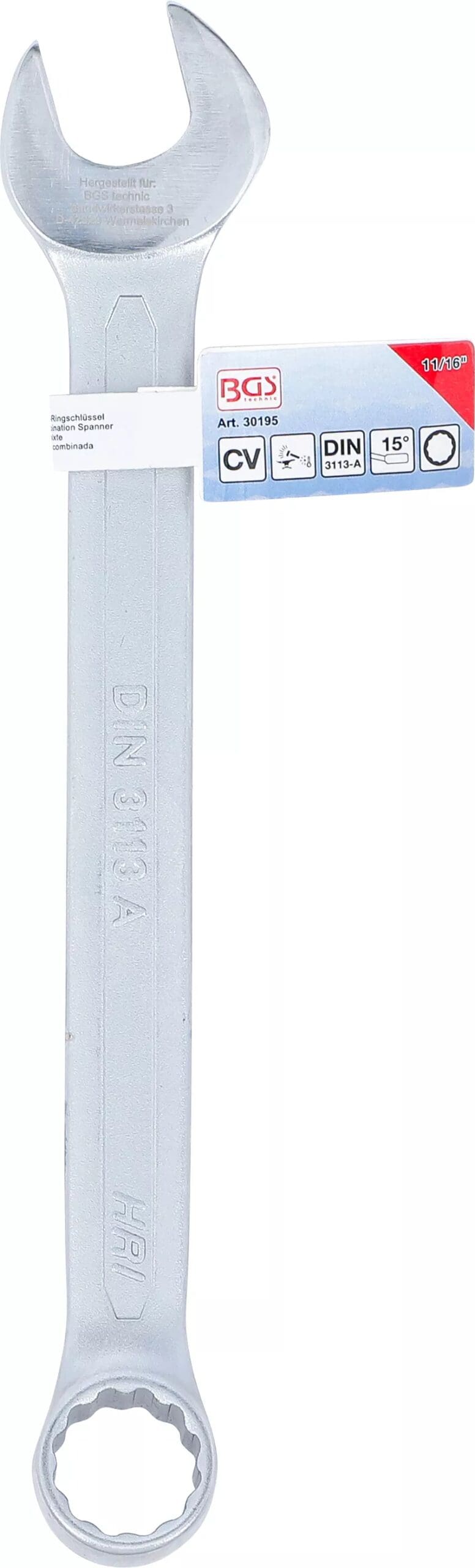 BGS technic Clé mixte | 11/16" BGS technic Clé mixte | 11/16"