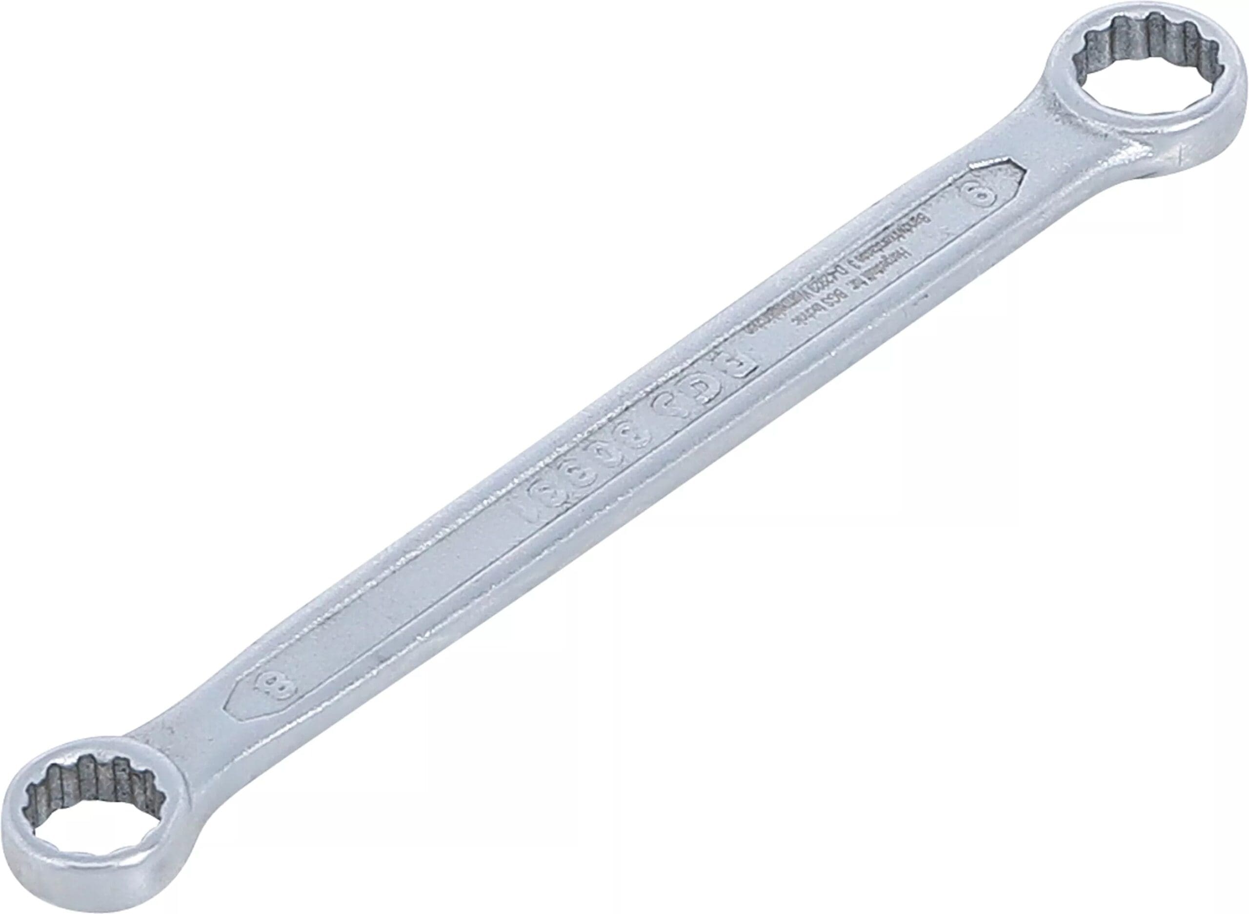 BGS technic Clé polygonales double embouts | extra plate | 8 x 9 mm