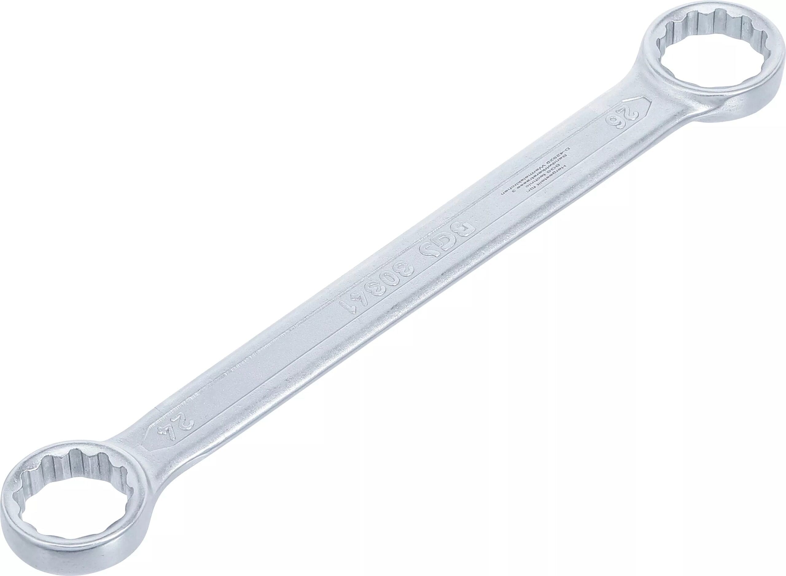 BGS technic Clé polygonales double embouts | extra plate | 24 x 26 mm