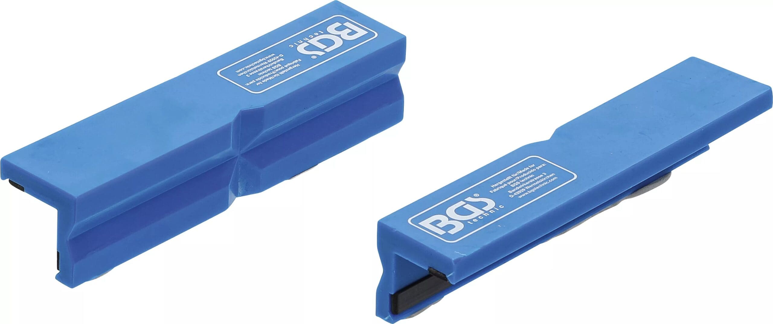 BGS technic Mors de protection pour étau | matière plastique | largeur 125 mm | 2 pièces