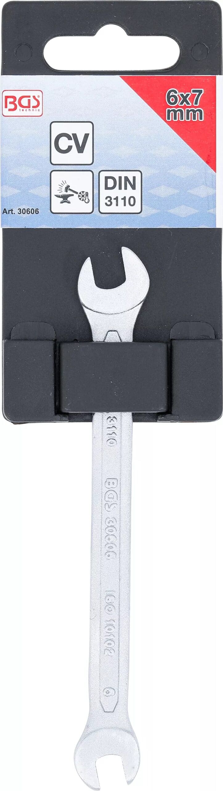 BGS technic Clé plate | 6 x 7 mm BGS technic Clé plate | 6 x 7 mm