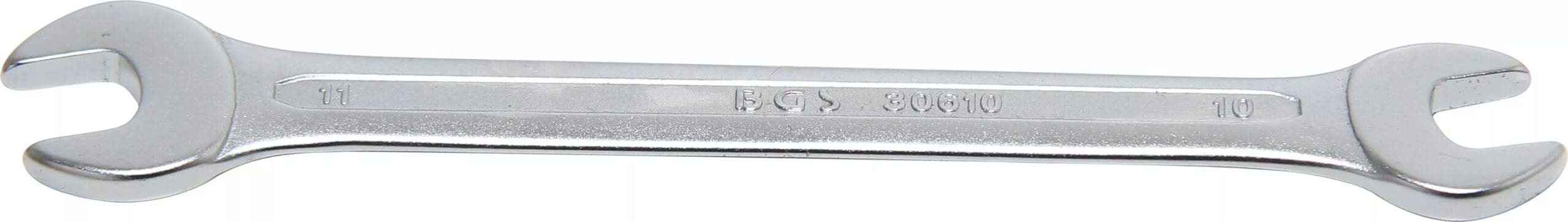 BGS technic Clé plate | 10 x 11 mm