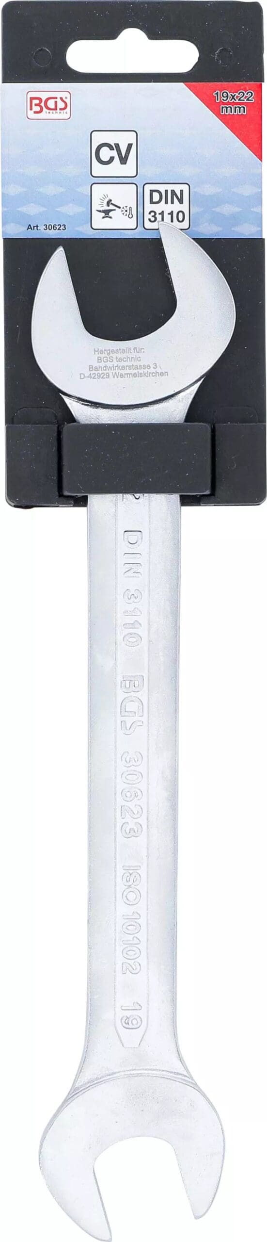 BGS technic Clé plate | 19 x 22 mm BGS technic Clé plate | 19 x 22 mm