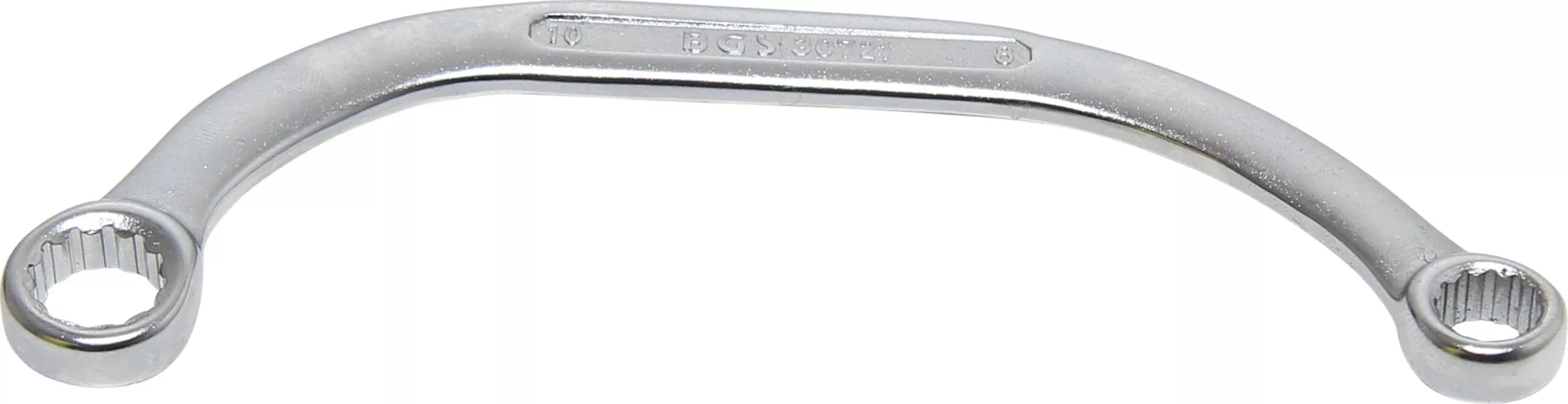 BGS technic Clé polygonale double en C à oeil douze pans | 8 x 10 mm