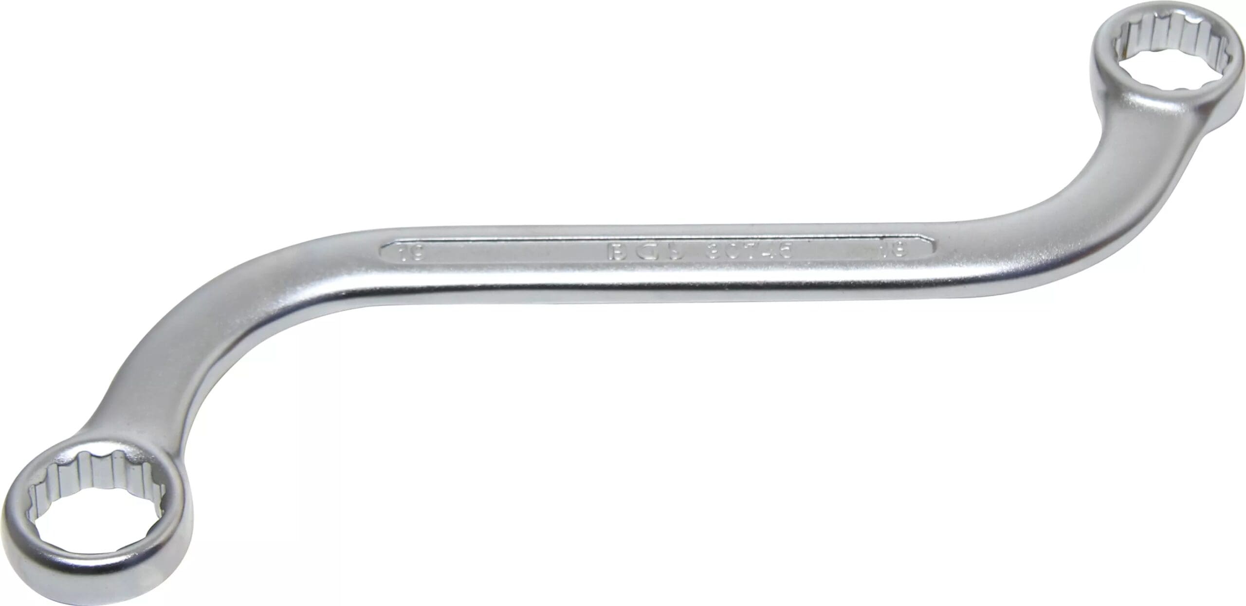 BGS technic Clé polygonale double en S à œil douze pans | 18 x 19 mm