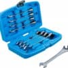BGS technic Jeu de clés mixtes à cliquet | ouvertes | 8 - 17 mm | 9 pièces