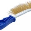 BGS technic Brosse en fil d’acier | laitonnée | 260 mm