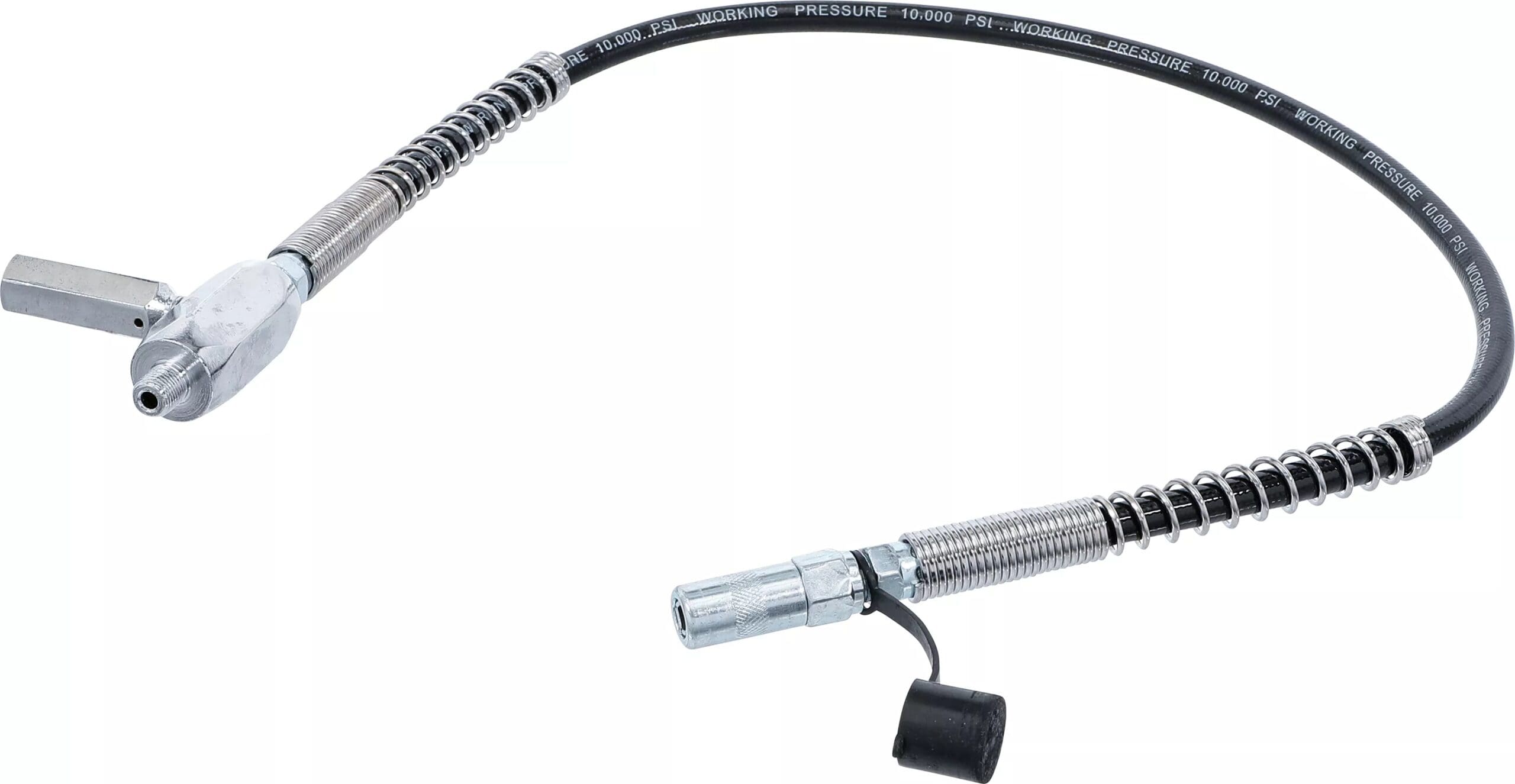 BGS technic Flexible blindé | 700 mm | pour presse à graisse sur accu