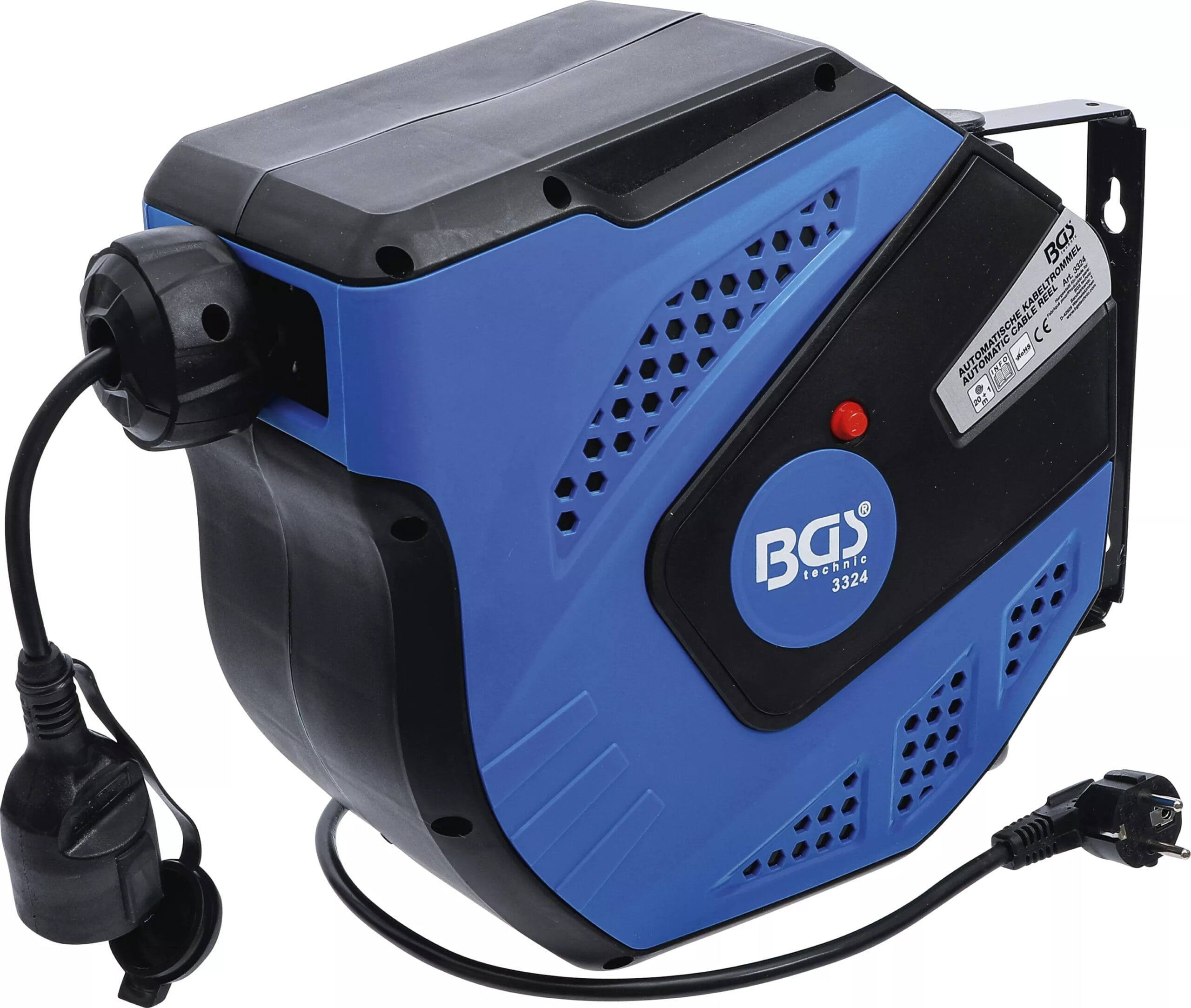 BGS technic Enrouleur de câble automatique | 20 m
