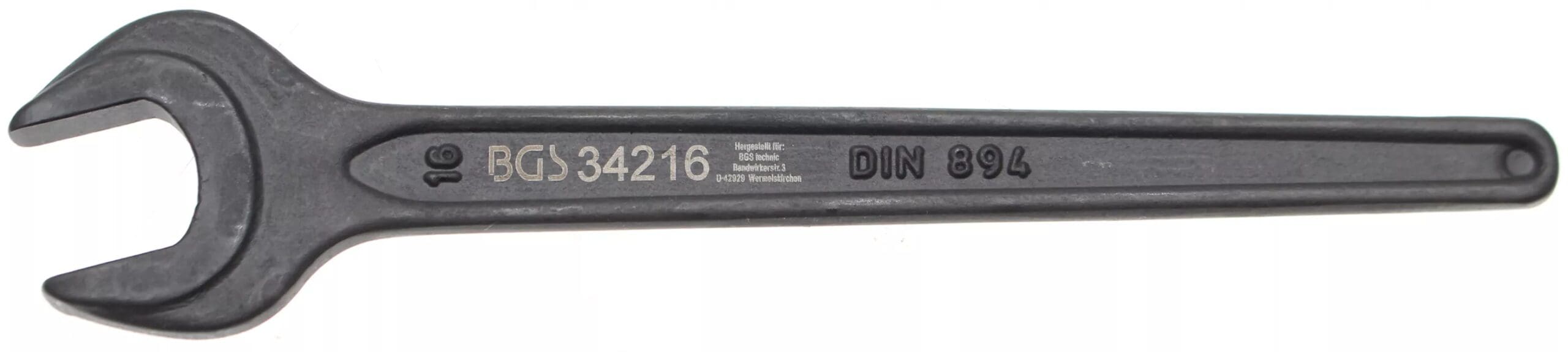 BGS technic Clé à fourche | DIN 894 | 16 mm