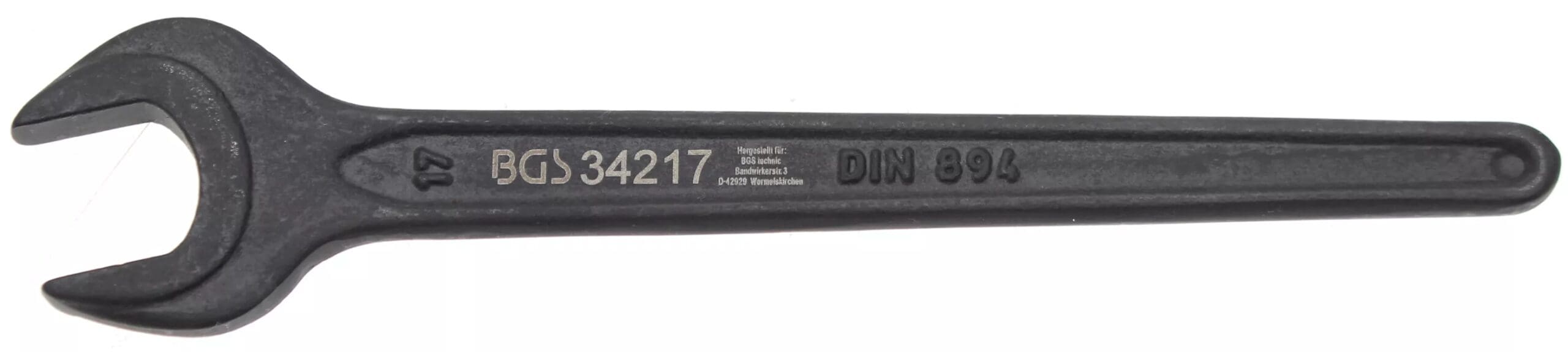 BGS technic Clé à fourche | DIN 894 | 17 mm