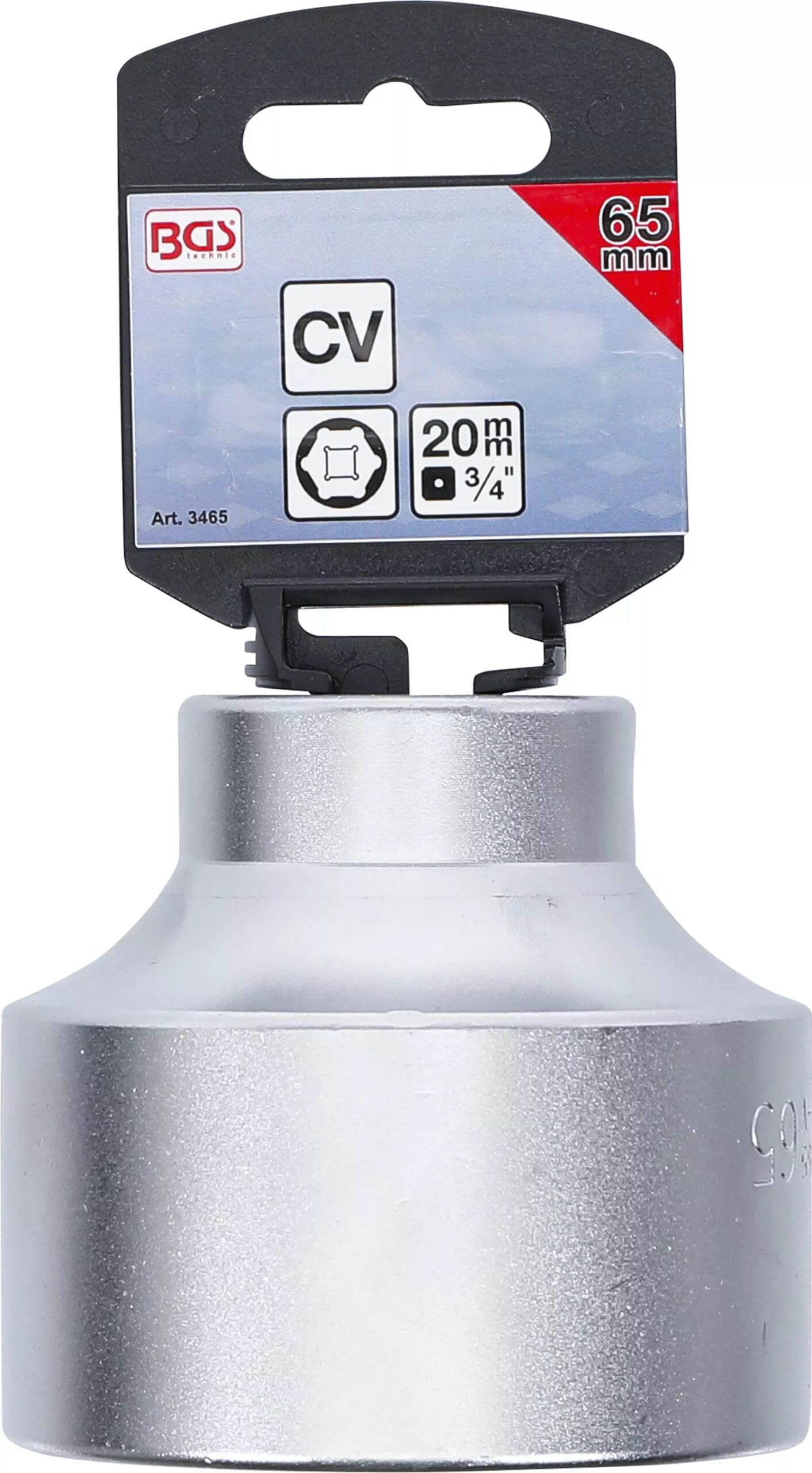 six pans | 20 mm (3/4") | 65 mm six pans | 20 mm (3/4") | 65 mm