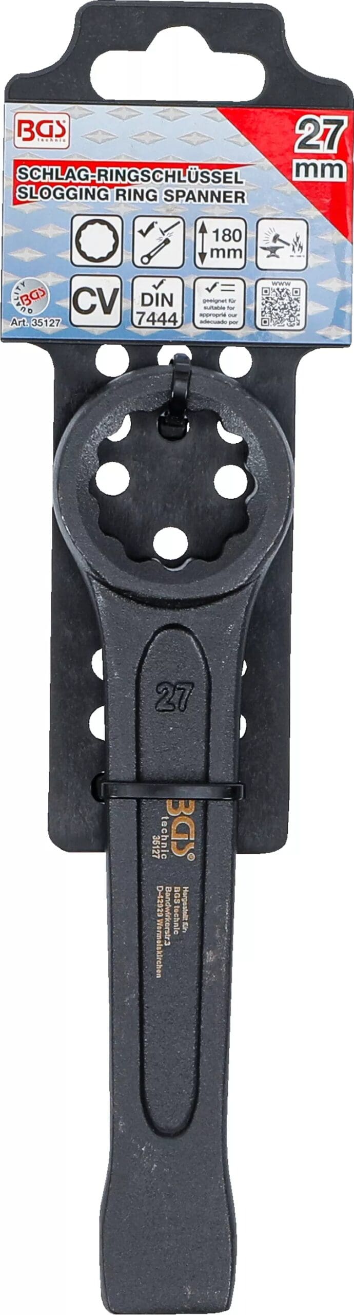 BGS technic Clé annulaire de percussion | 27 mm BGS technic Clé annulaire de percussion | 27 mm