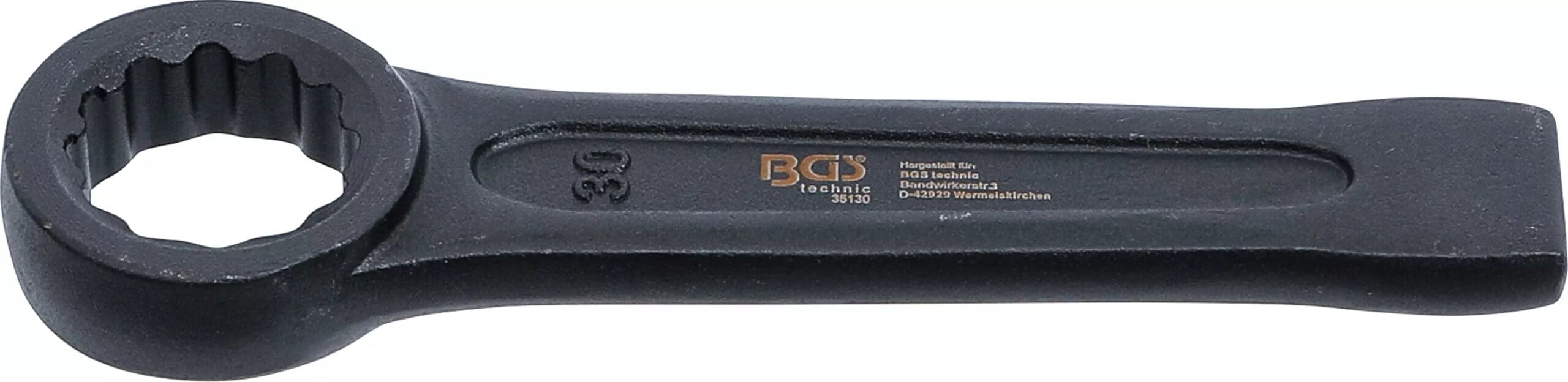 BGS technic Clé annulaire de percussion | 30 mm