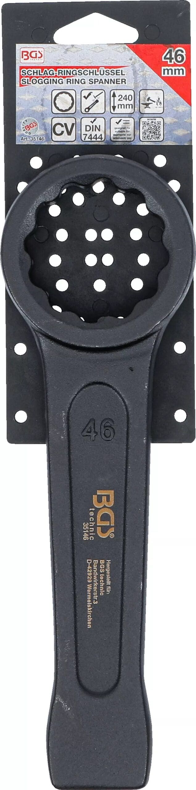 BGS technic Clé annulaire de percussion | 46 mm BGS technic Clé annulaire de percussion | 46 mm