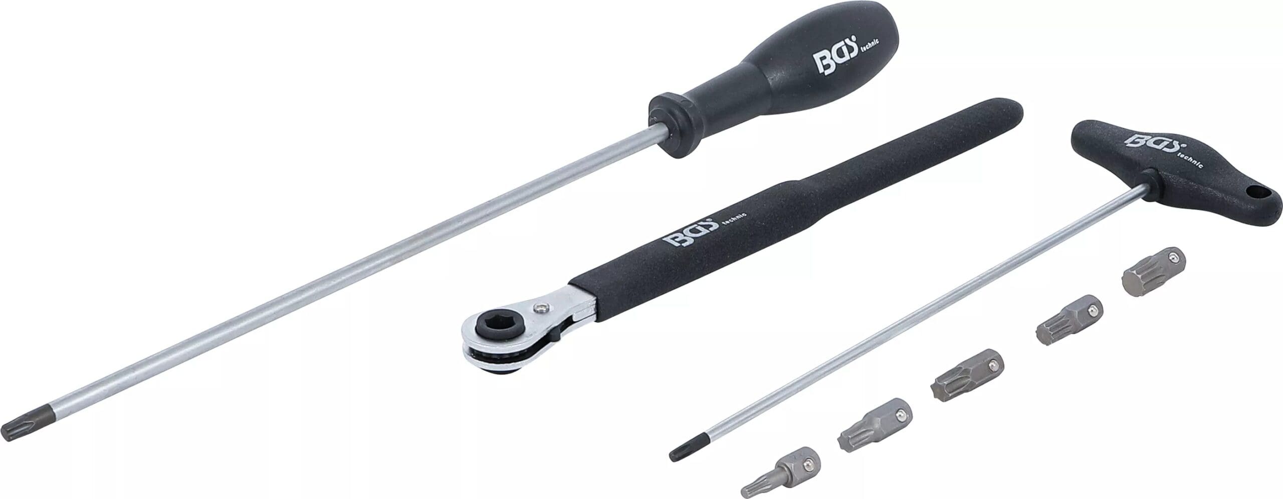 BGS technic Jeu d’outils pour charnières de porte | 8 pièces