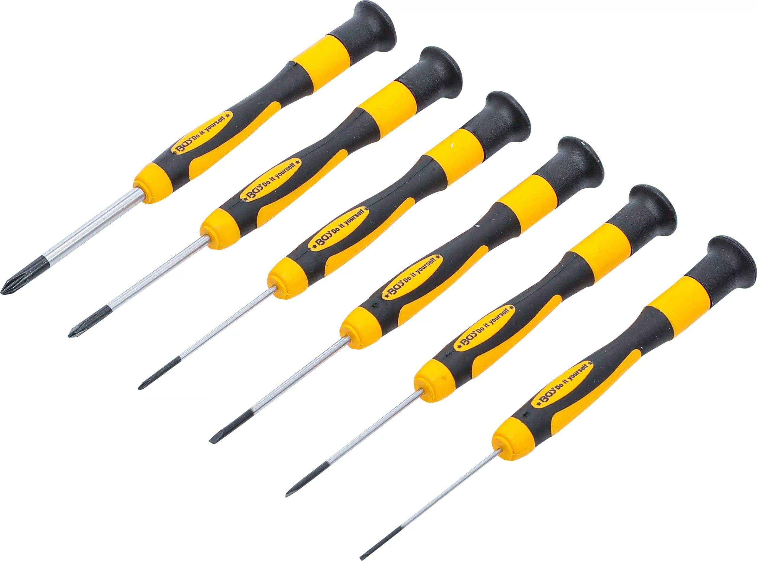 BGS technic Jeu de tournevis de précision | 6 pièces