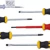 BGS technic Jeu de tournevis VDE pour électricien | plats / cruciformes | 6 pièces